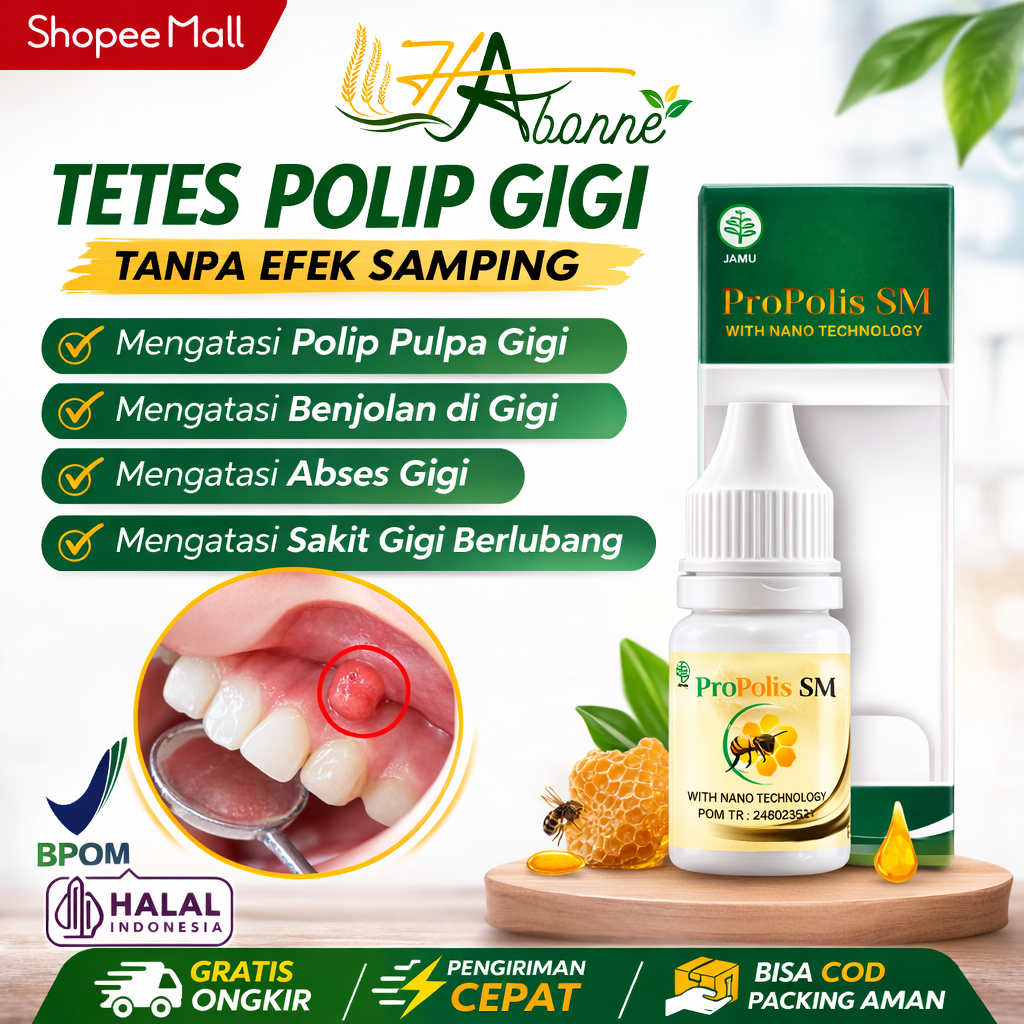 Obat Polip Gigi, Obat Polip Pulpa, Obat Abses Gigi, Obat Benjolan Di Gigi, Obat Sakit Gigi, Polip Gu