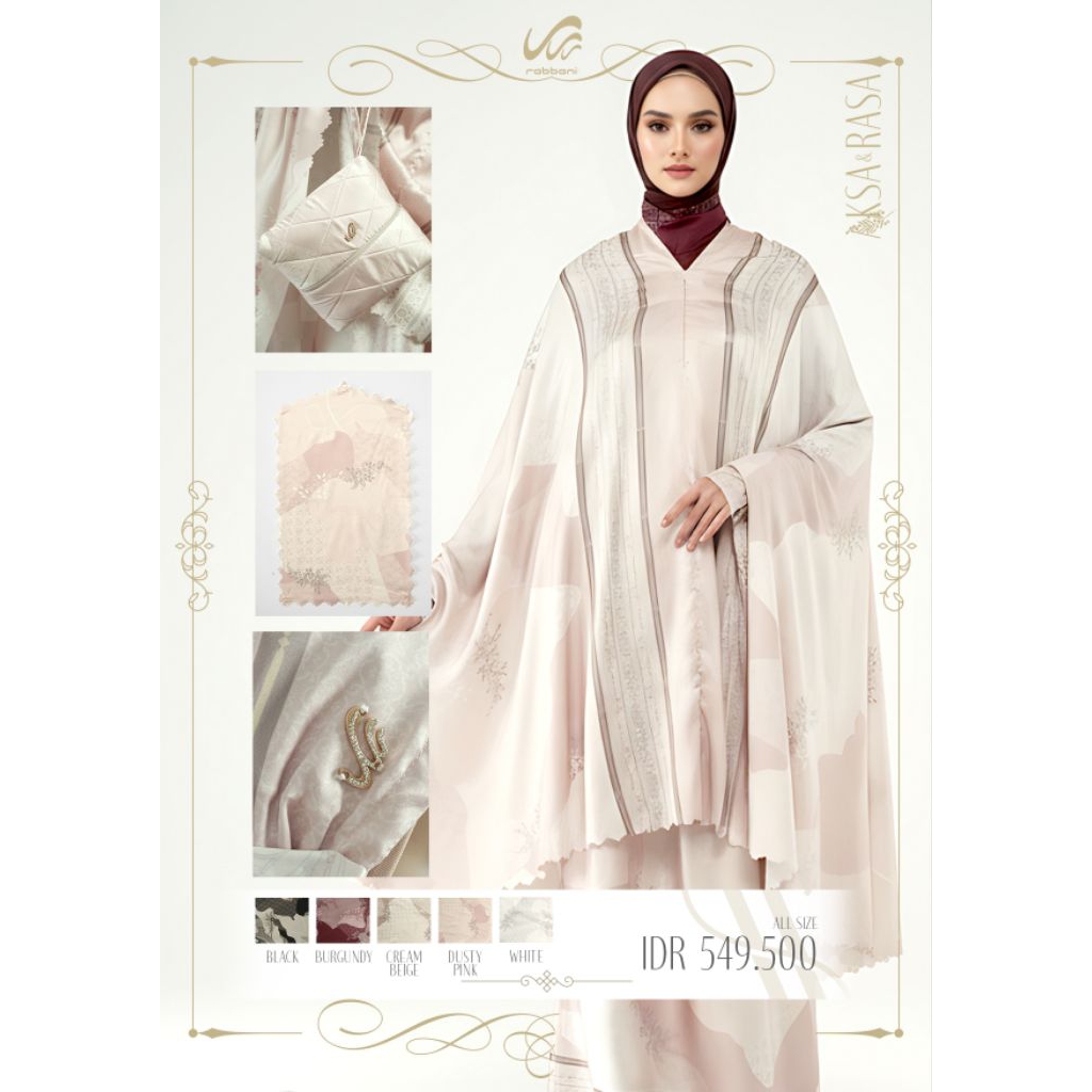 Rabbani - Mukena Freya / Rabbani Ori Mukena