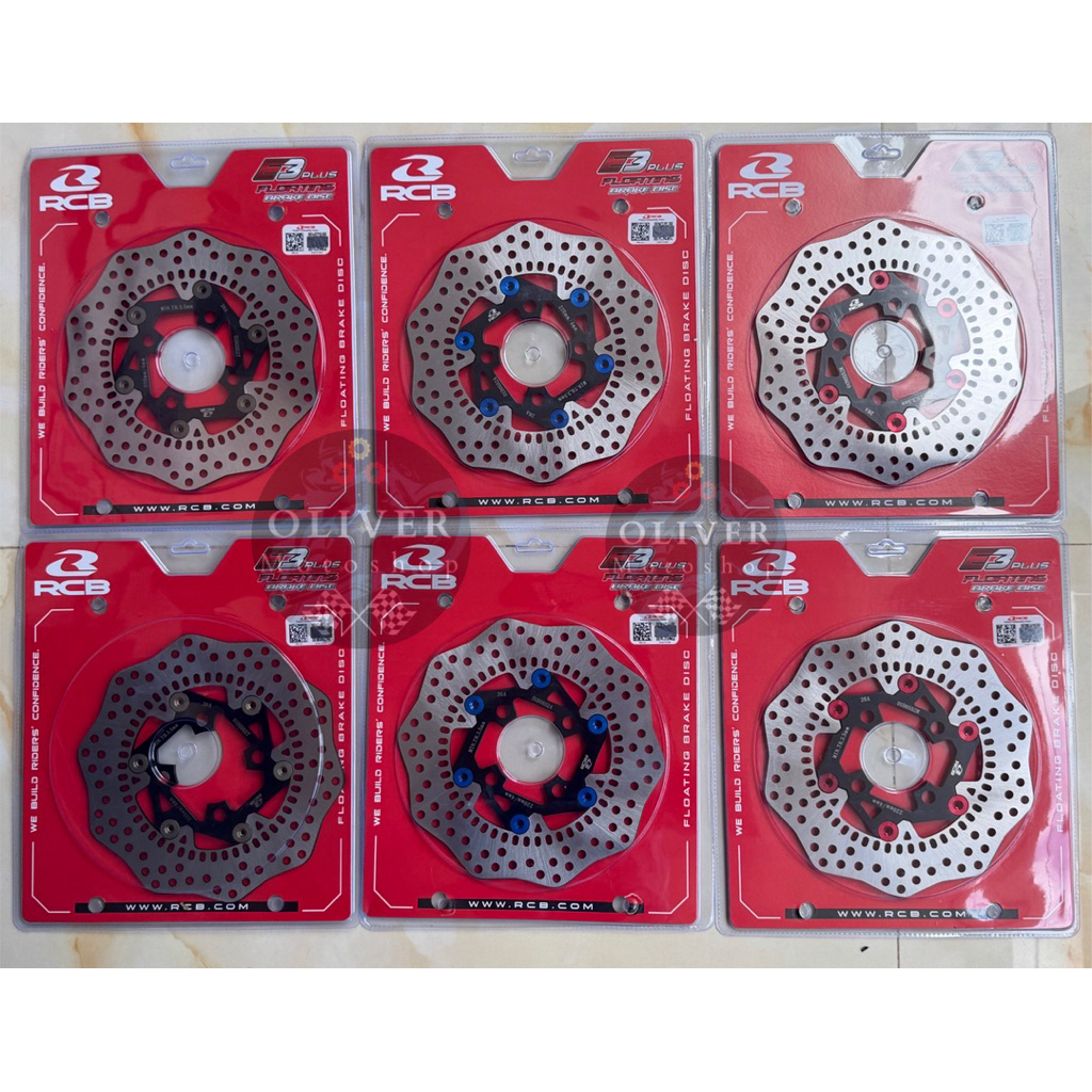DISC PIRINGAN CAKRAM RCB E3 PLUS VARIO 160 ABS UK 220 MM RCB STEEL FLOATING E3+