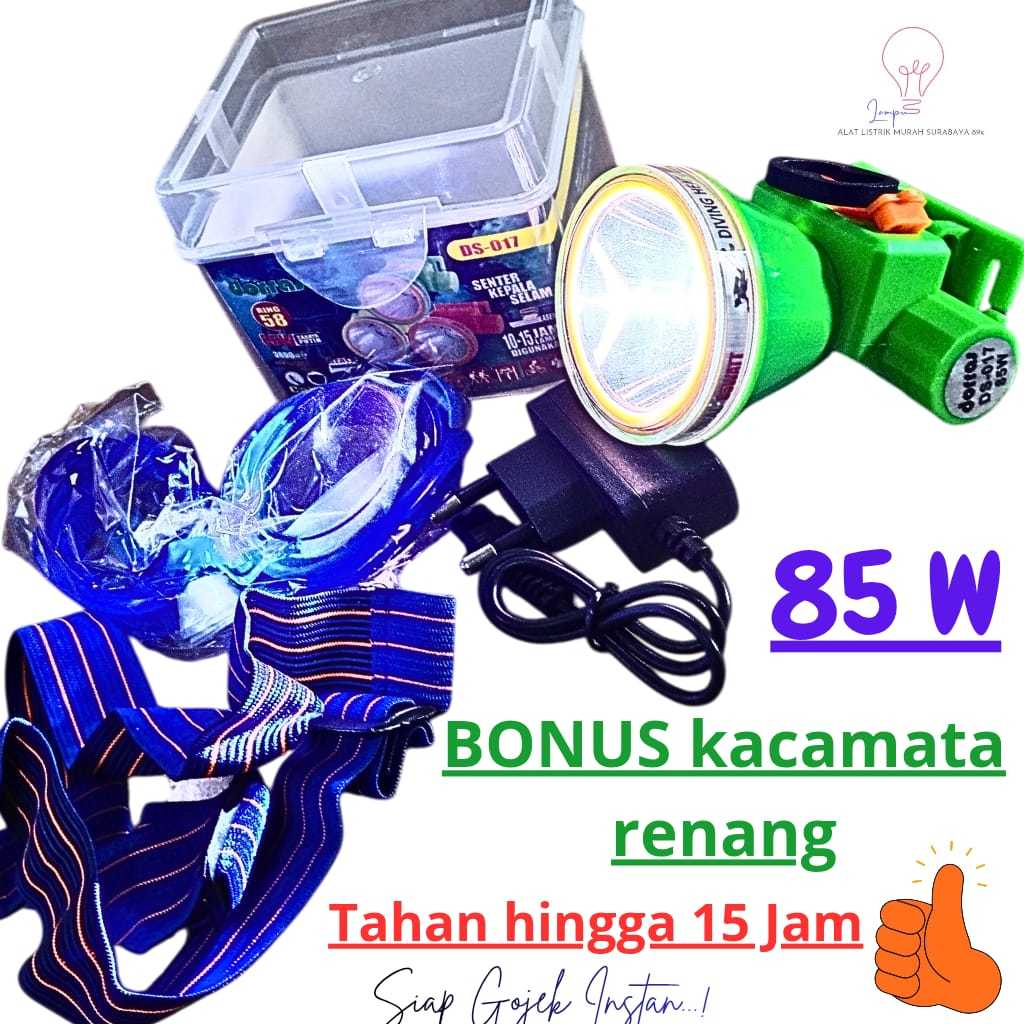 Senter Kepala Selam DORRAS DS 017