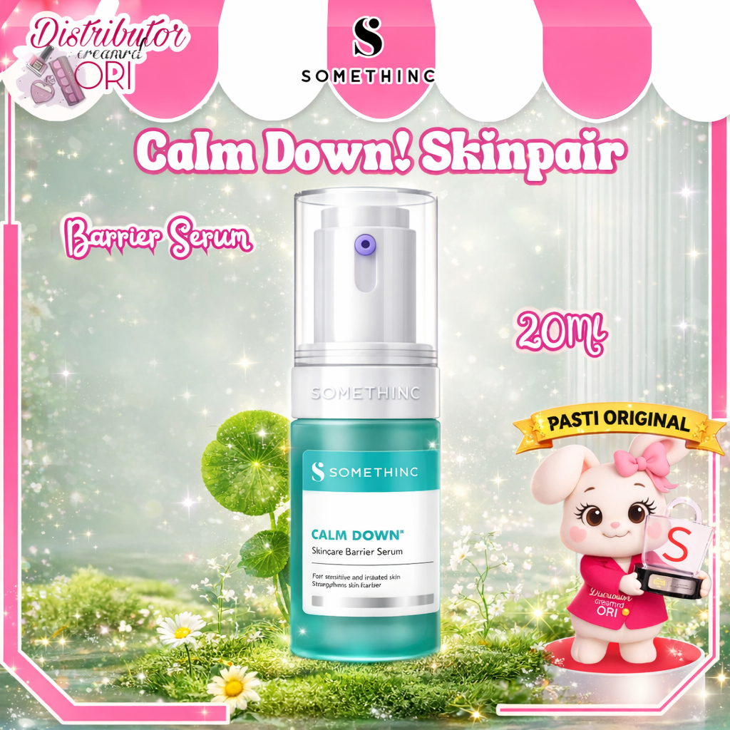 SOMETHINC Calm Down Skinpair Barrier Serum - (Skin Barrier, Kulit Sensitif, Kulit Iritasi) | BPOM