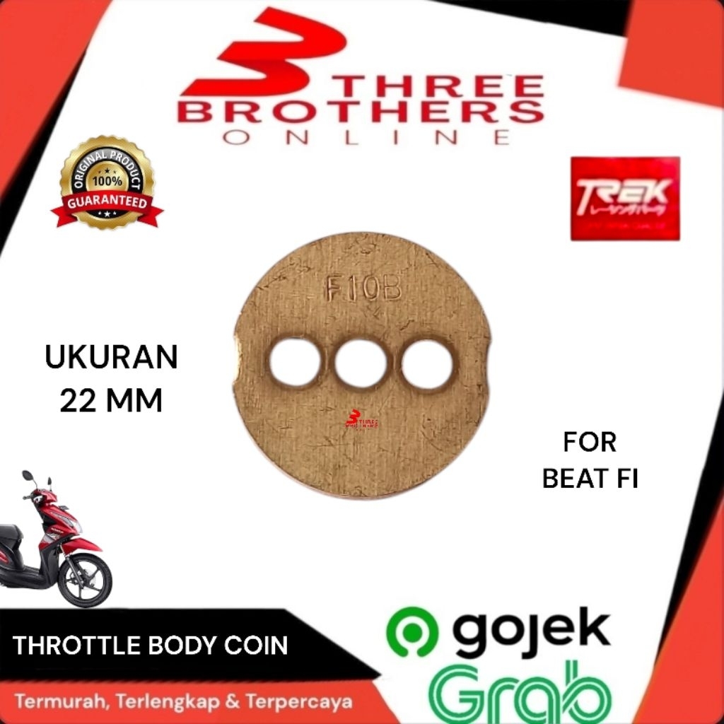 Koin coin throttle body trottle bodi 22mm beat fi spacy fi scoopy fi original