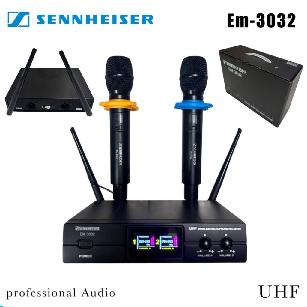 Mic wireless Sennhieser Em - 3032 Microphone Wireless Sennheiser Vokal