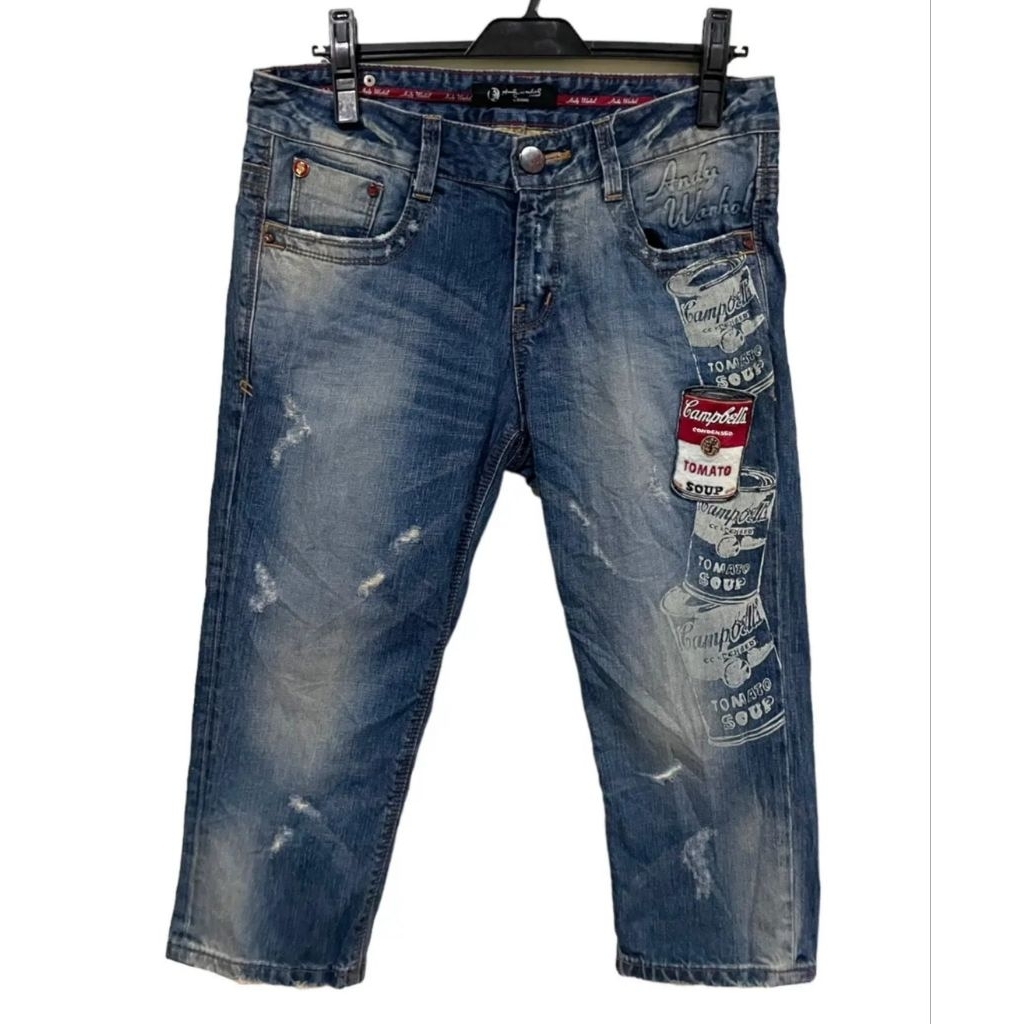 Celana Pendek Second Branded by DOHC made in Korea Collab with Andy Warhol