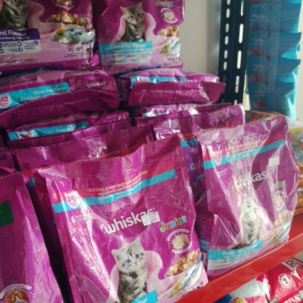 Whiskas(Dry Food Junior/Kitten 2 - 12 Bulan)