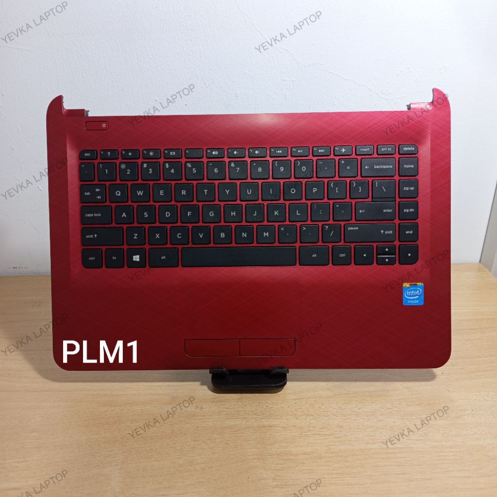 [ MERAH ] Palmrest Hp 14-am bisa untuk Hp 14-ac  Hp 14-an Hp 14-af dan 240 G5 Normal Tested Seken Or