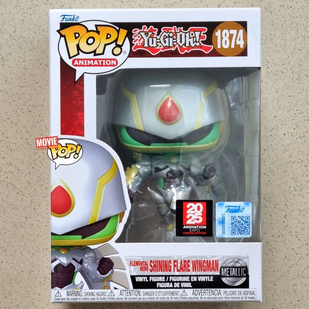 Funko POP Yu Gi Oh - Elemental Hero Shining Flare Wingman