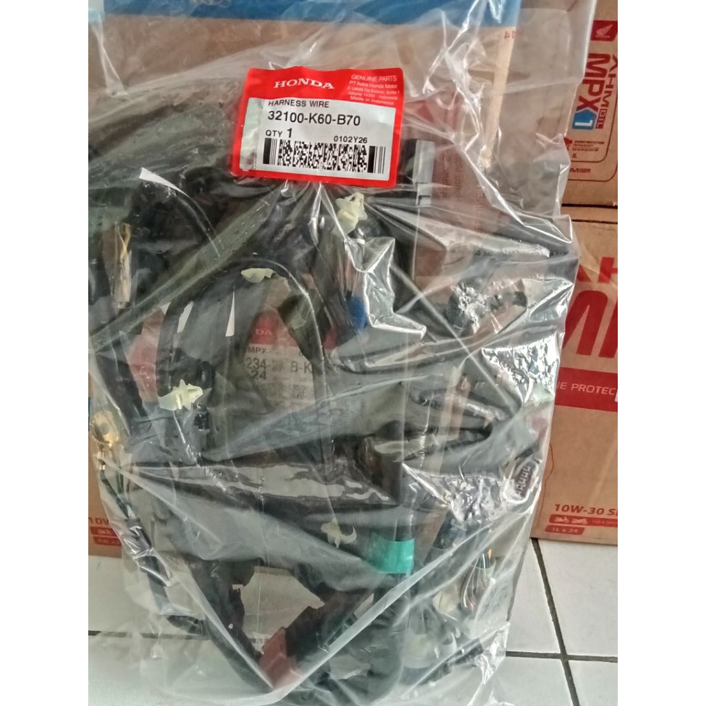 HARNESS WIRE KABEL BODY ASSY HONDA VARIO 125 ESP K60 ASLI ORIGINAL 32100K60B70