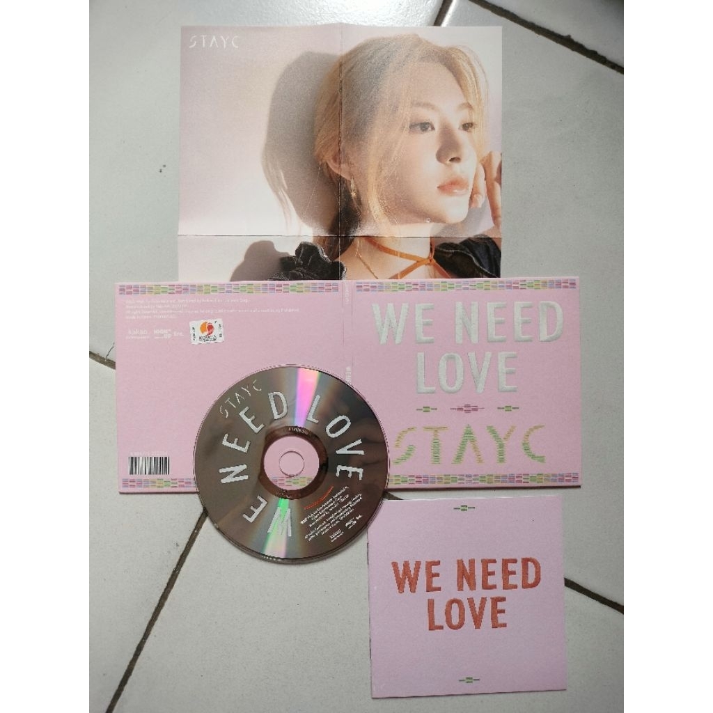 album only STAYC we need love