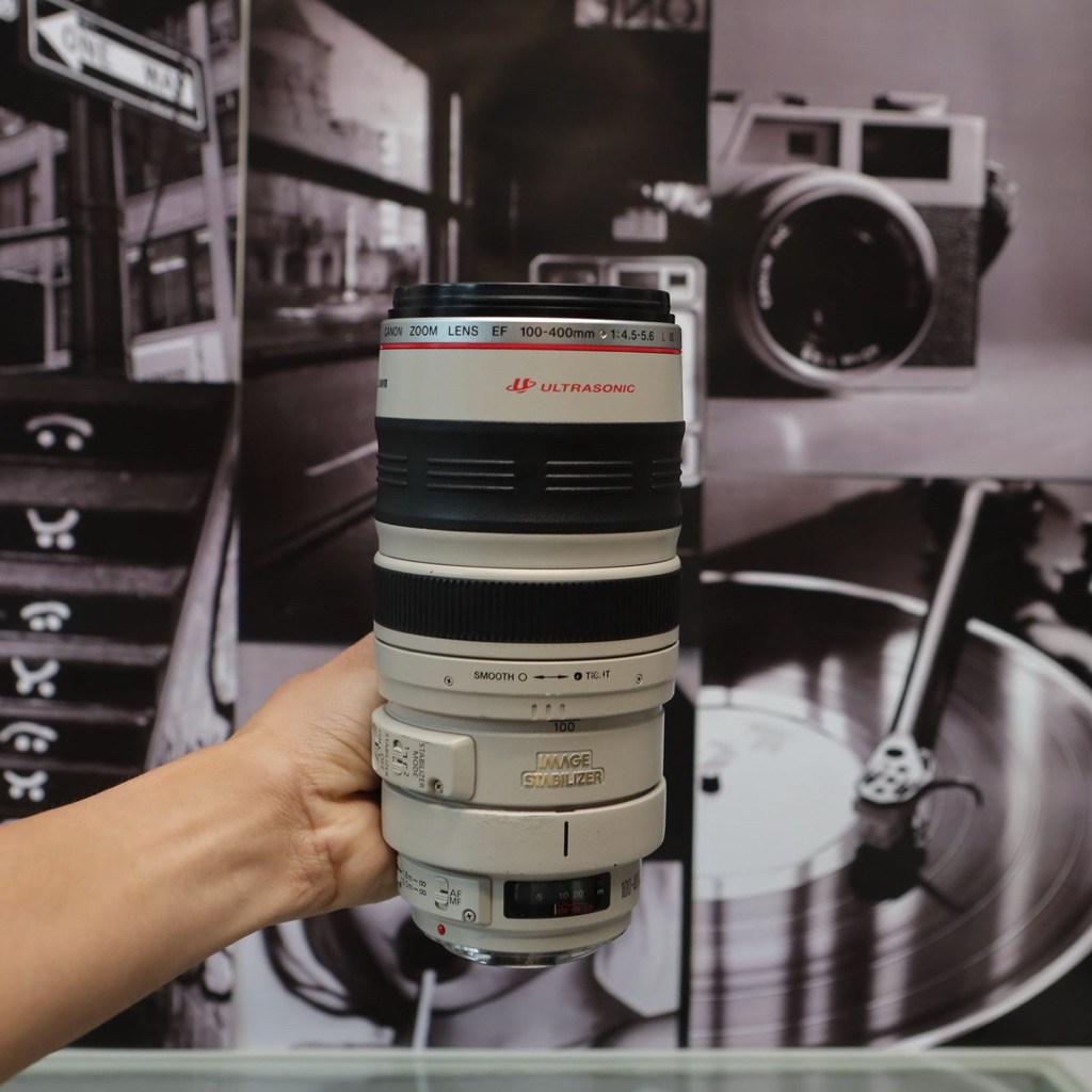 Lensa Canon 100-400MM F 4 Bagus Mulus