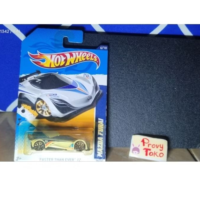 Hotwheels Mazda Furai putih Rare faster than ever
