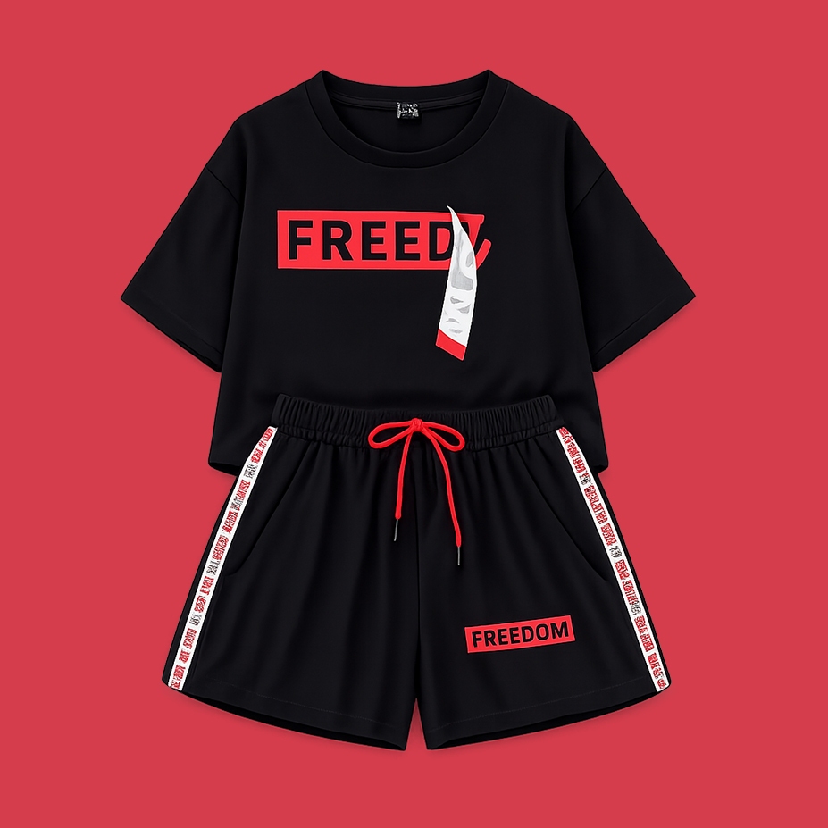 KSE-40 setelan set baju celana sporty casual style import korea jepang