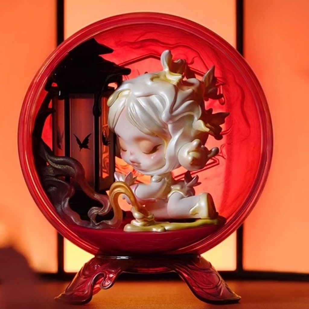 (koleksi pribadi) Hirono Amnesia, Chinese & Yinyang. Skullpanda The Carousel. Tiny Tiny Escape & Wai