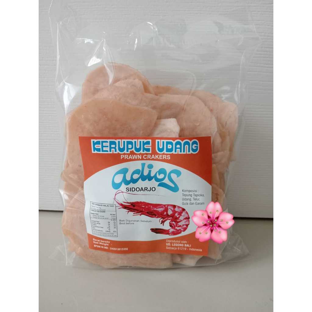 Legong Bali Sidoarjo Kerupuk Udang Adios RPL Kuning Kerupuk Udang Mentah Legong Bali Sidoarjo Tanpa 
