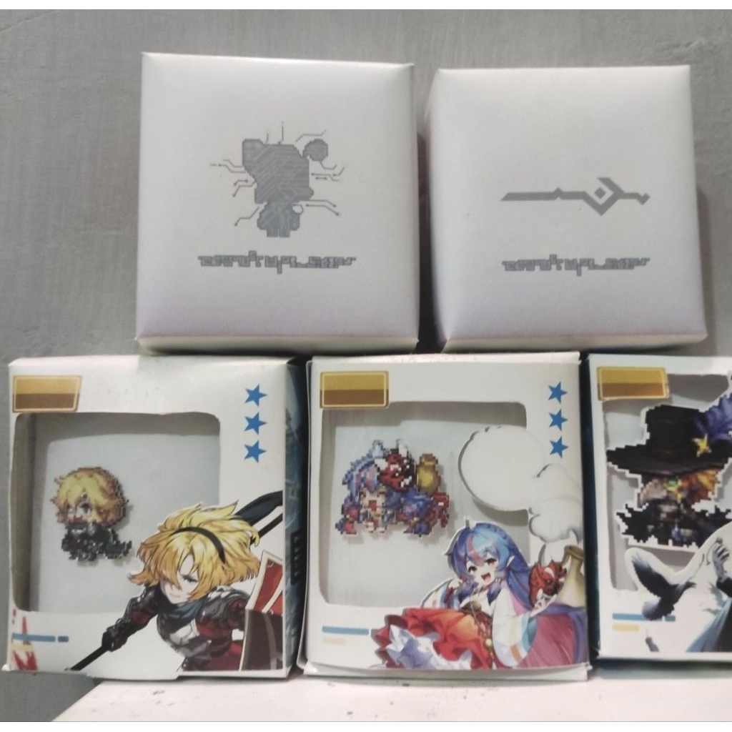 Paper Craft gacha karakter guardian tales + bonus stiker random guardian tales