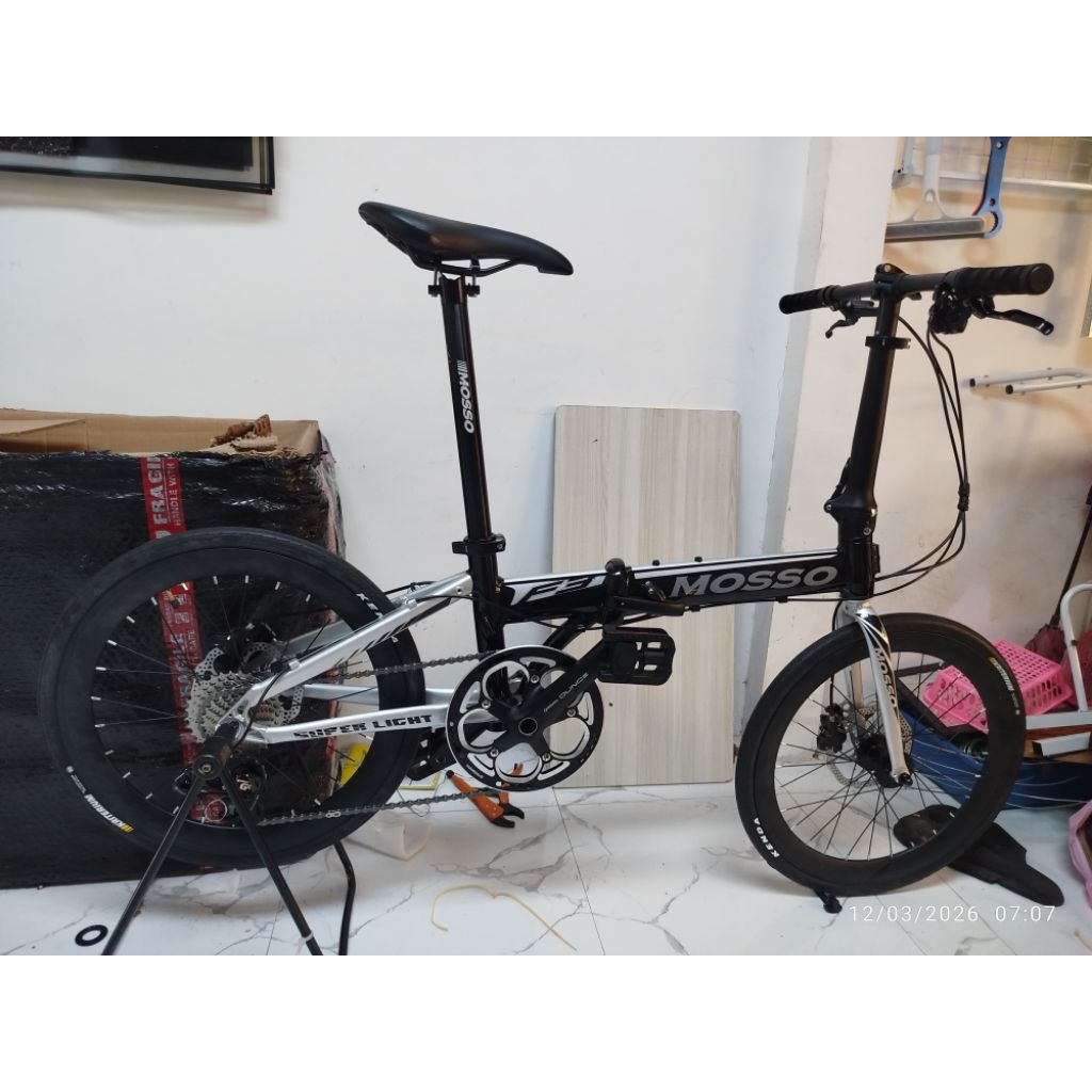 mosso f3 superlight 22 inch sepeda lipat