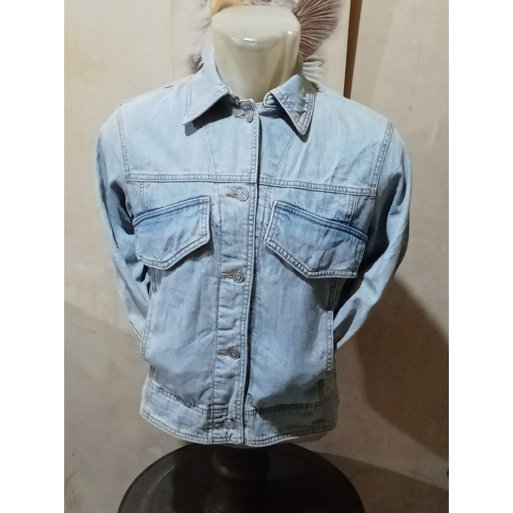 Jacket Jeans Cowok Topten Size M