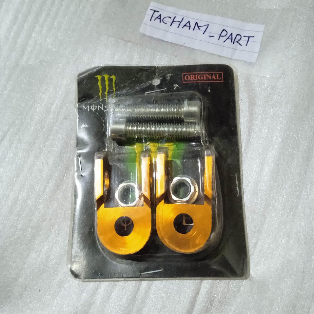 Original Monster Premium Dudukan Pangkon Peninggi Variasi Skok Shock Belakang Warna Emas Astrea Gran