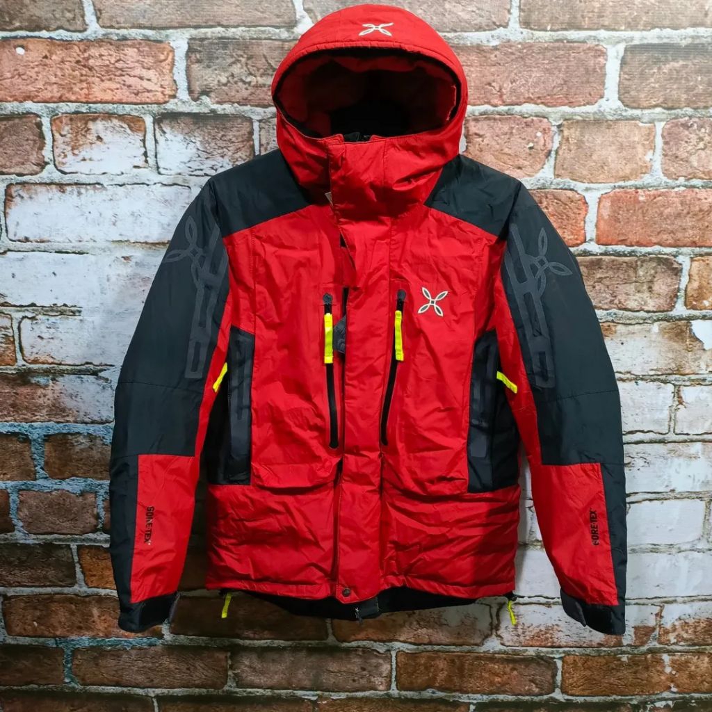 jaket bulang MONTURA tebal hangat size L gunung bagus anti angin ORIGINAL