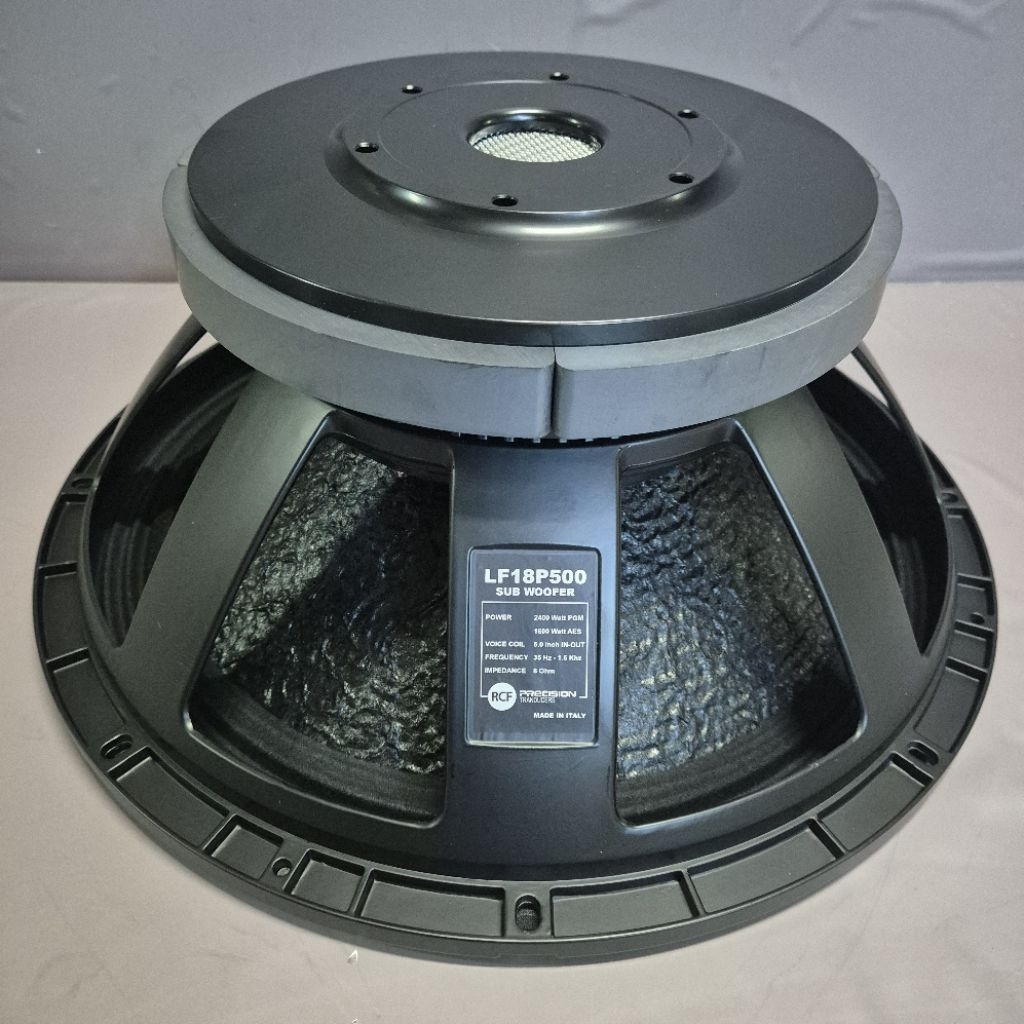 Speaker Komponen RCF LF18 P500 LF18P500 18p500 18inch SUBWOOFER Grade A KULIT JERUK