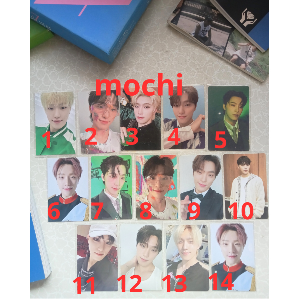 Photocard Official Dino Seventeen / PC Seventeen Dino / Dino Seventeen photocard / Photocard Album S