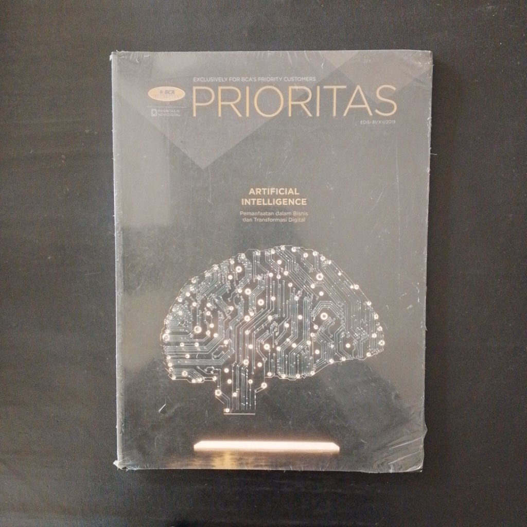 Majalah BCA Prioritas: Artificial Intelligence Edisi No. 81 Th. 2019