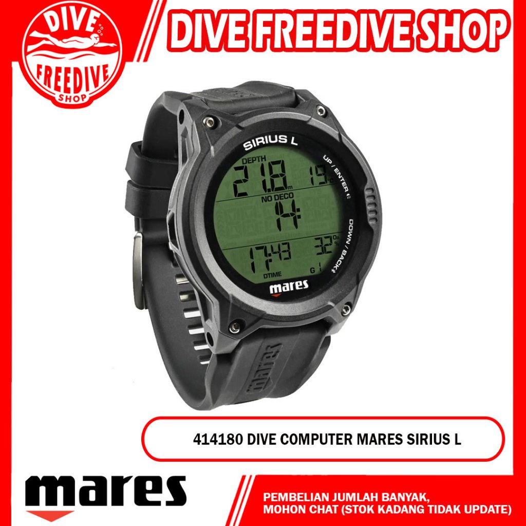 Mares Sirius Komputer Selam Jam Tangan Unisex