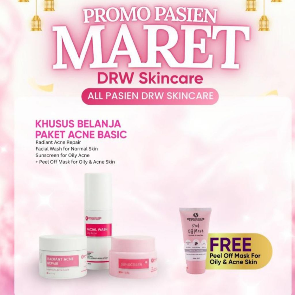 Drw Skincare - Paket Radiant Acne Repair / paket skincare / paket kecantikan