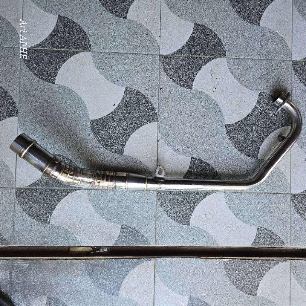 header pipa leher knalpot CBR 150 LOKAL K45A twobrothers thailand