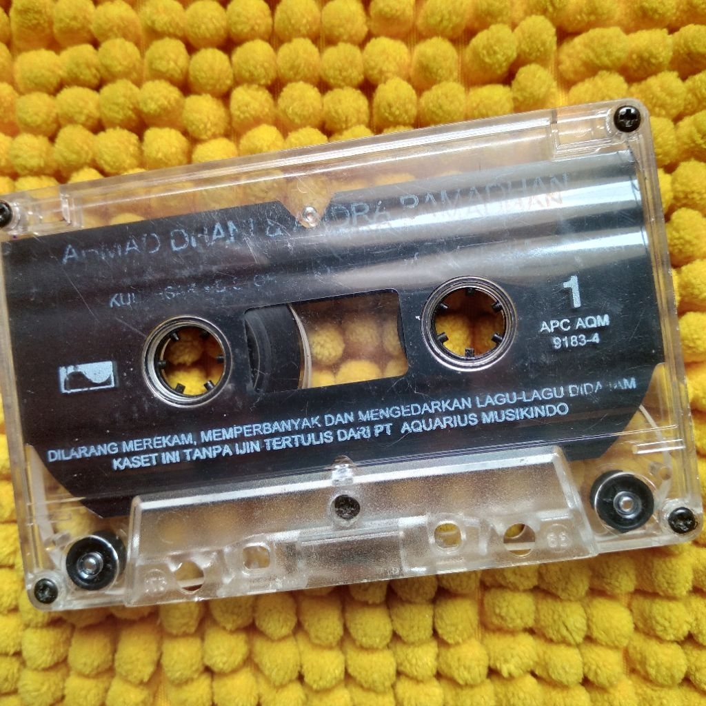 KASET PITA AHMAD DHANI & ANDRA RAMADHAN - KULDESAK HANYA KASET TANPA COVER