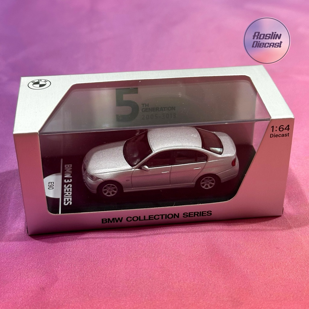 Diecast 1:64 Almost Real BMW 3 Series E90 5th Generation Silver