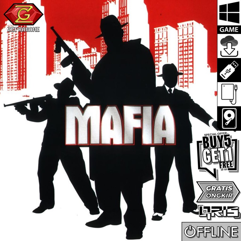 MAFIA 1 The City of Lost Heaven Game PC Laptop Games