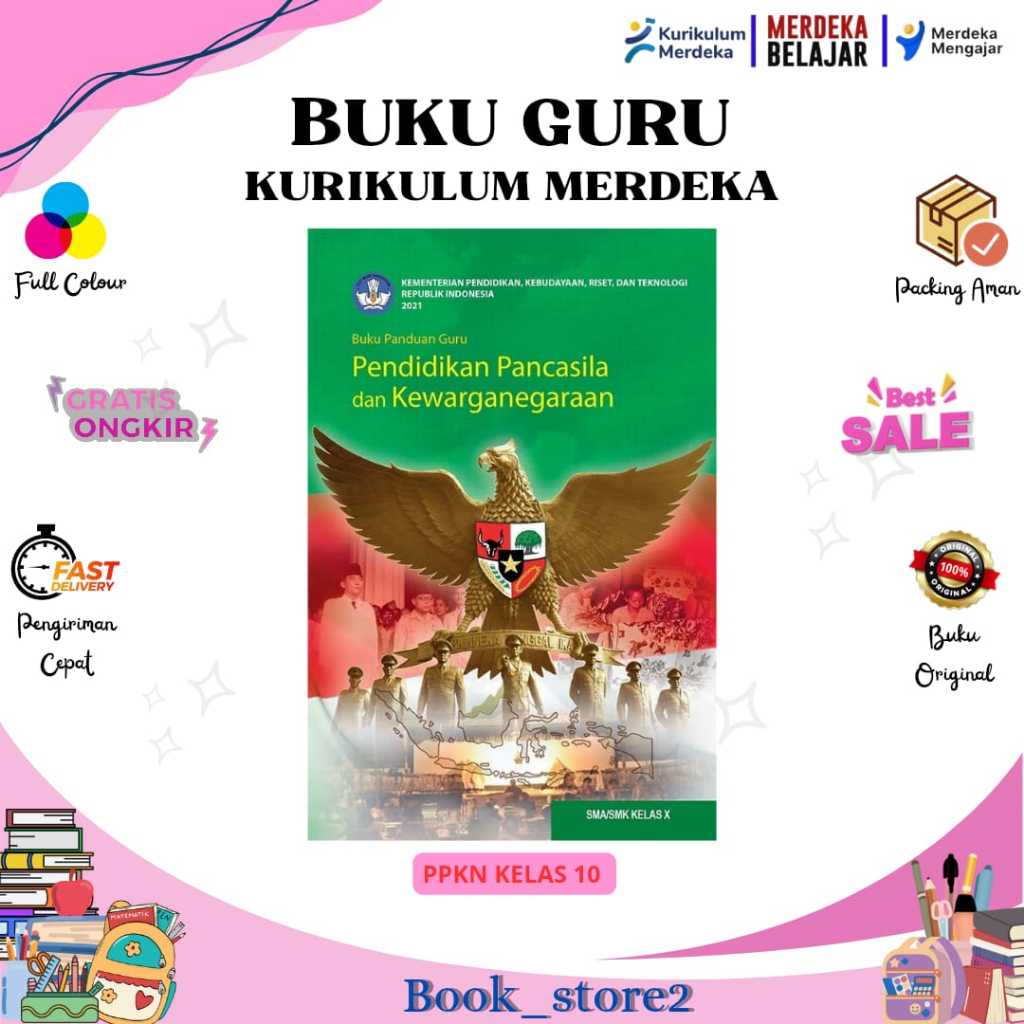 BUKU GURU PKN KELAS 10 KURIKULUM PENGGERAK-MERDEKA SMA/SMK/MA