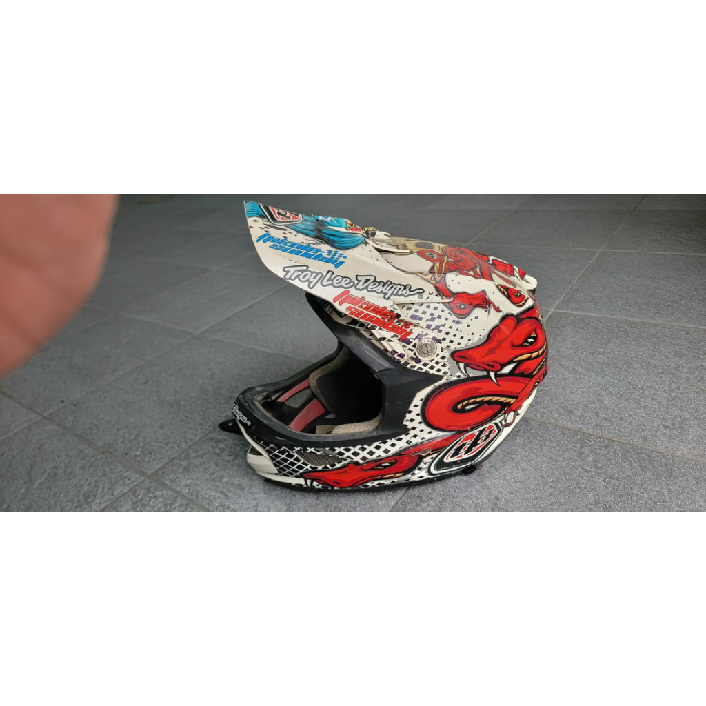 helm fullface TLD D3 sz L fiberlite