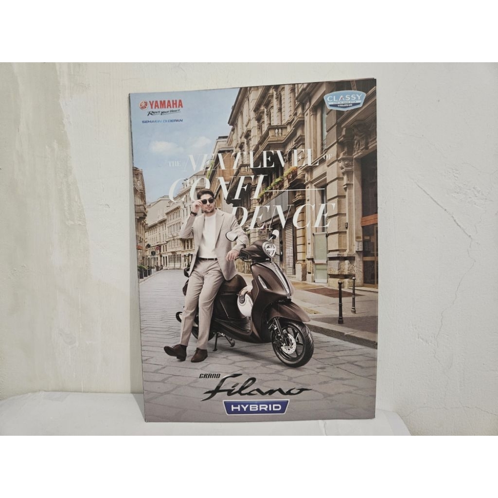 brosur katalog motor yamaha grand filano 2024 leaflet