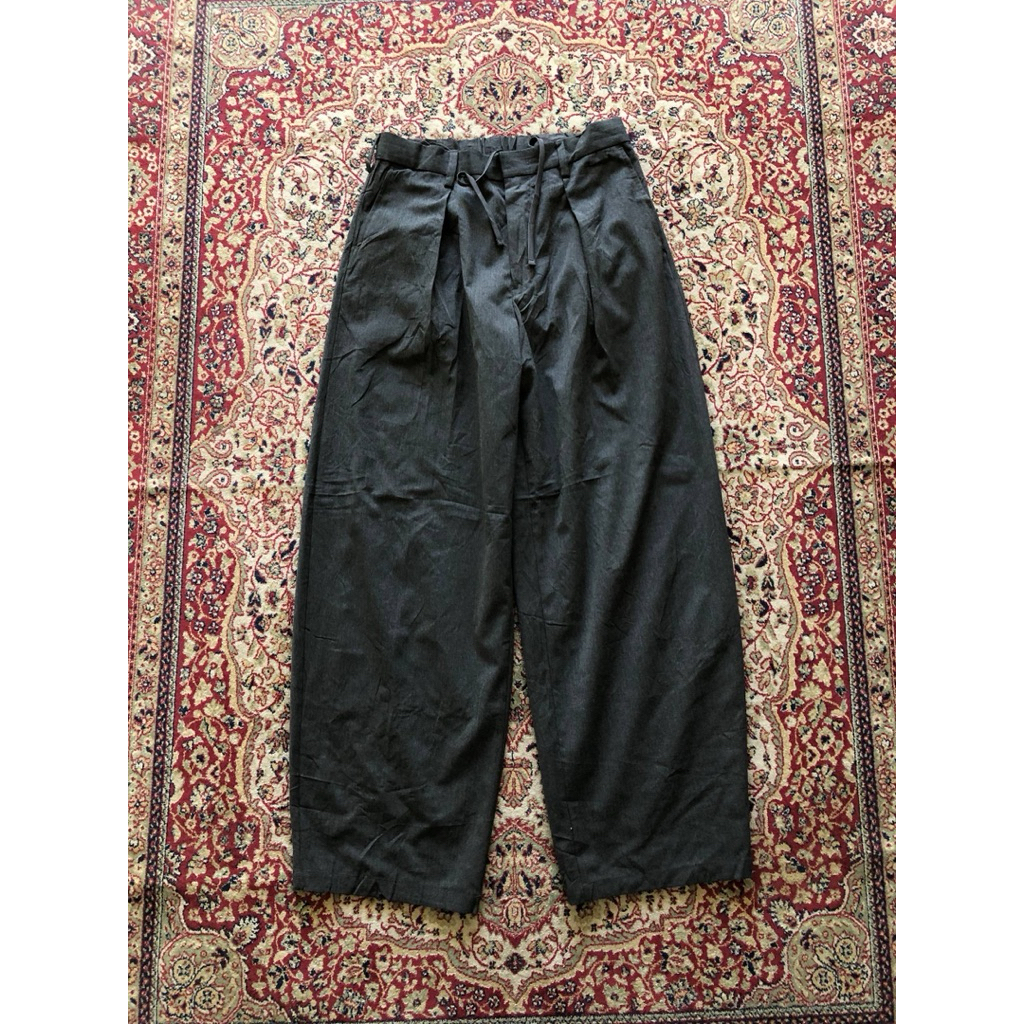 Celana Gu barrel leg slack wide pants Gu japa work pants HI003