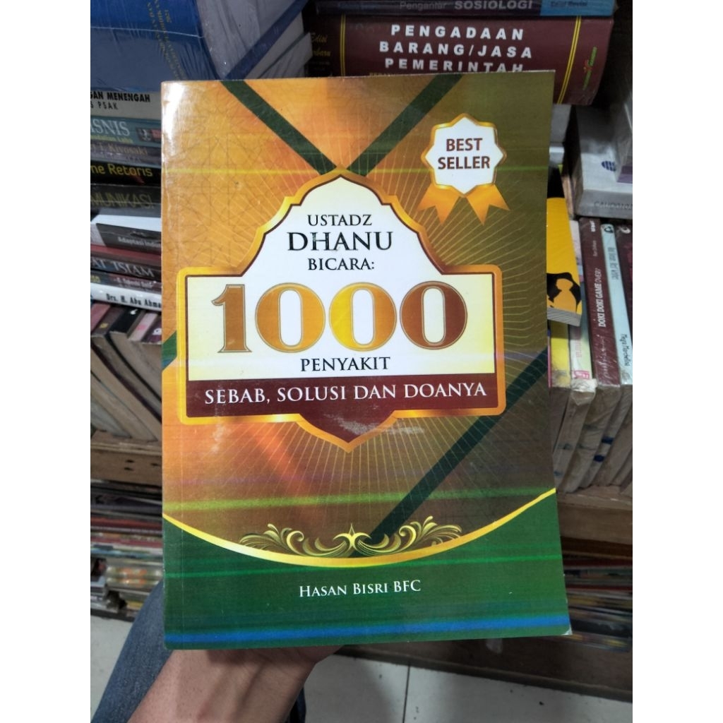 buku ustadz Dhanu bicara 1000 penyakit sebab solusi dan doanya Hasan Basri bfc