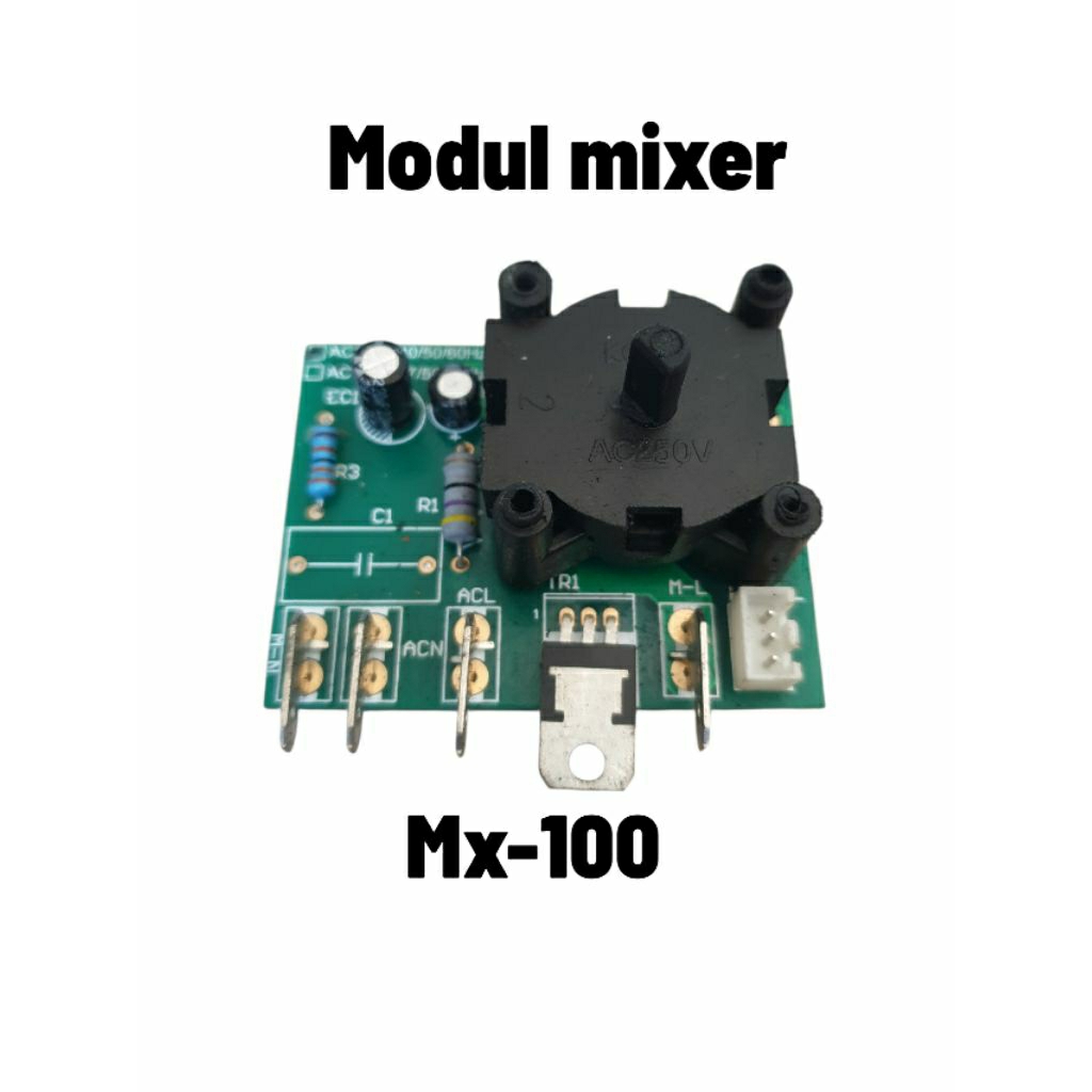 modul mesin mixer mitochiba MX-100