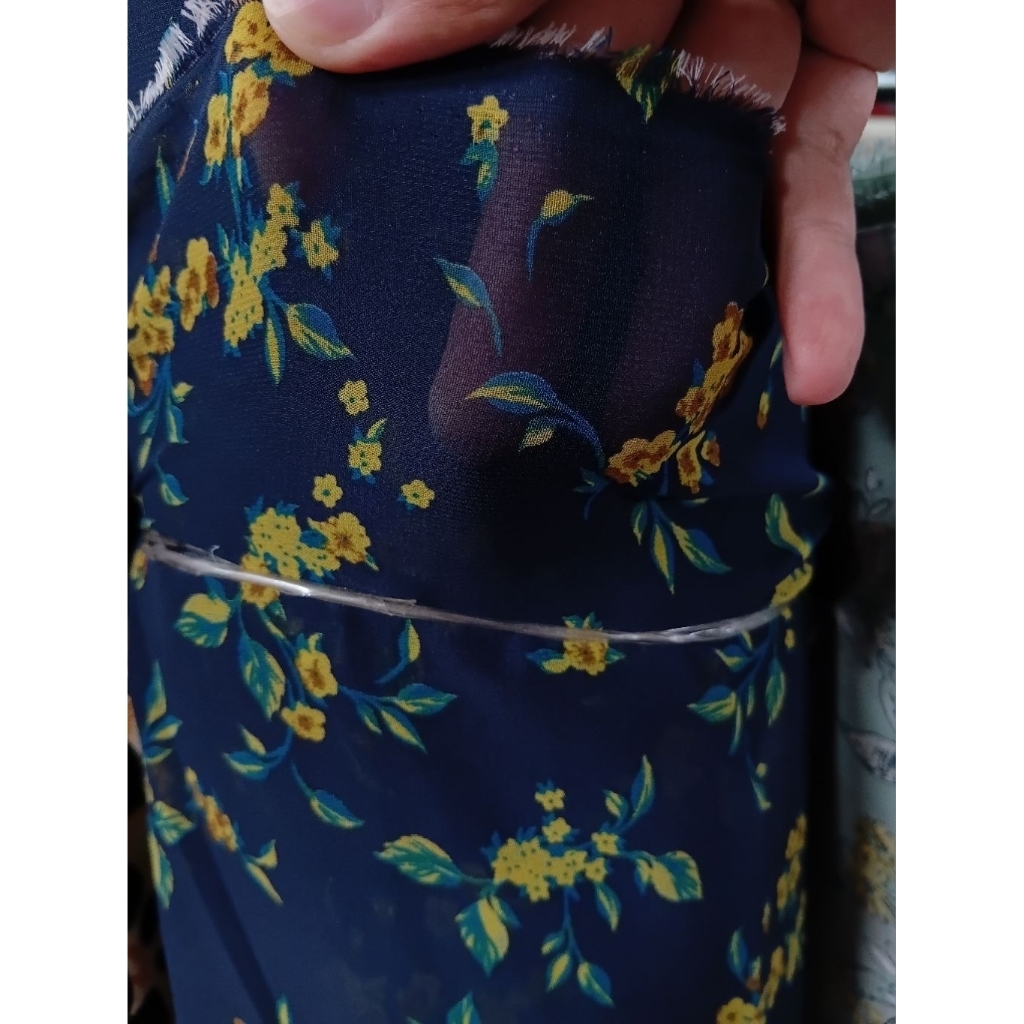 1/2 meter Kain Ceruti | Bahan Ceruti | Kain Meteran | Ceruti Motif | Bahan Import