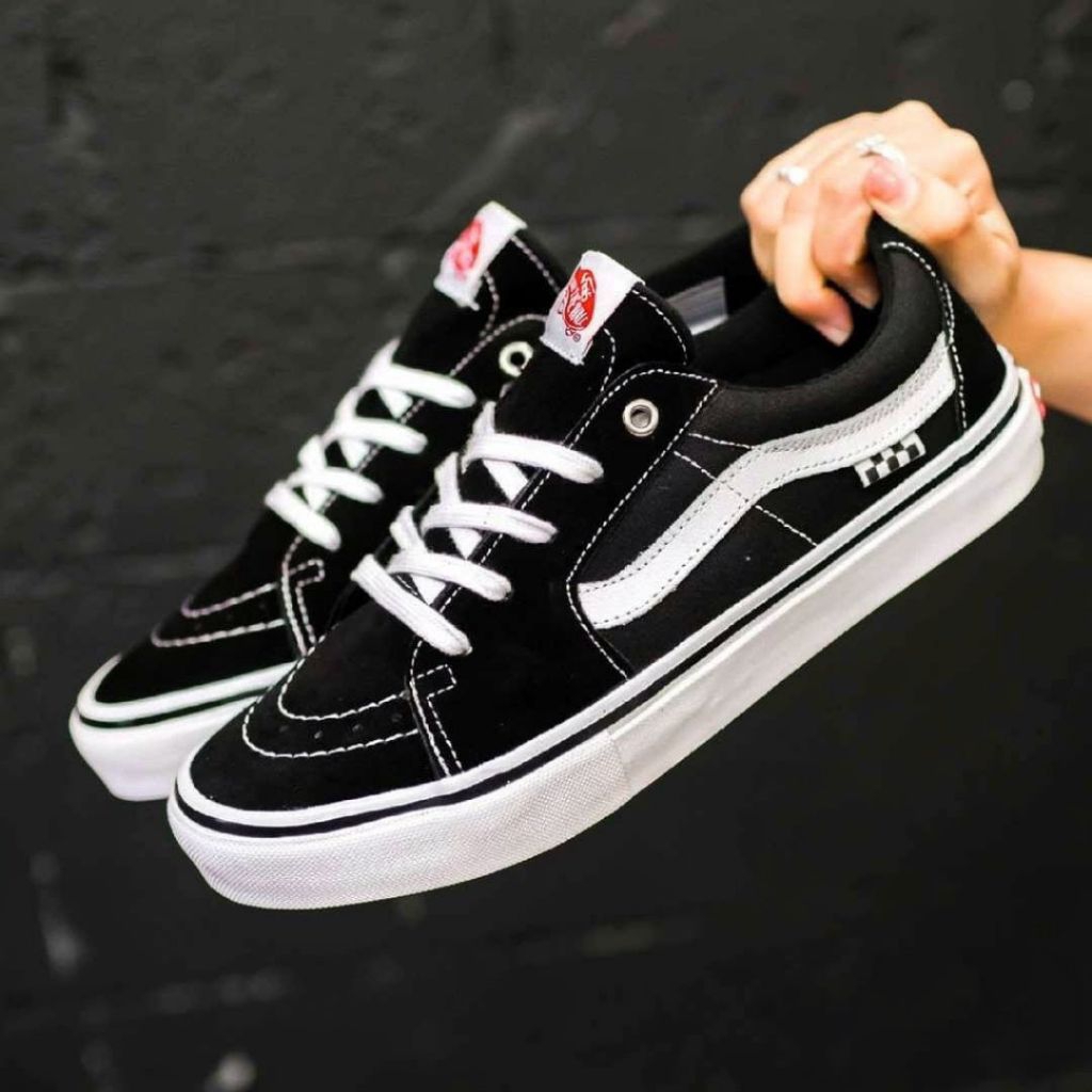 Sk8 Low Pro Skateboarding Black White