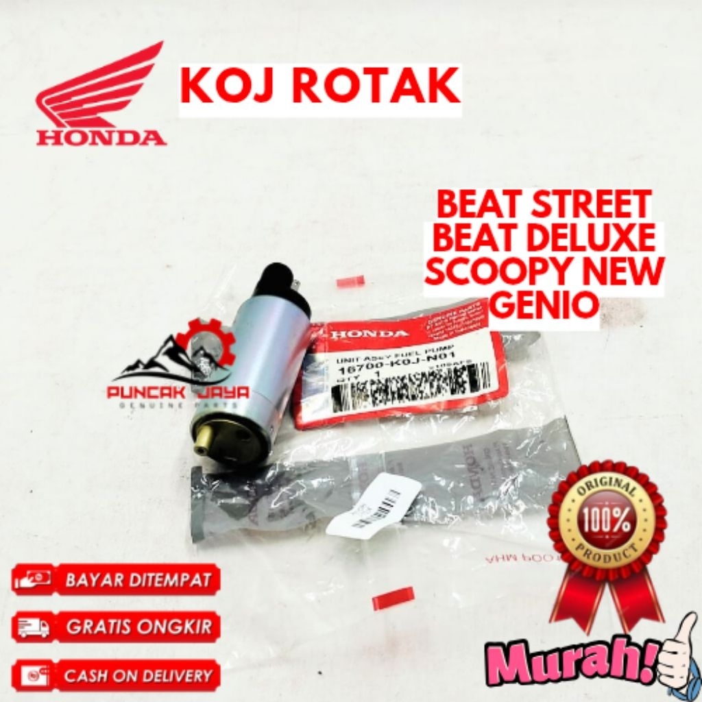 ROTAK ORIGINAL HONDA KODE KOJ, ROTAK BEAT DELUXE, ROTAK BEAT STREET, ROTAK SCOOPY NEW