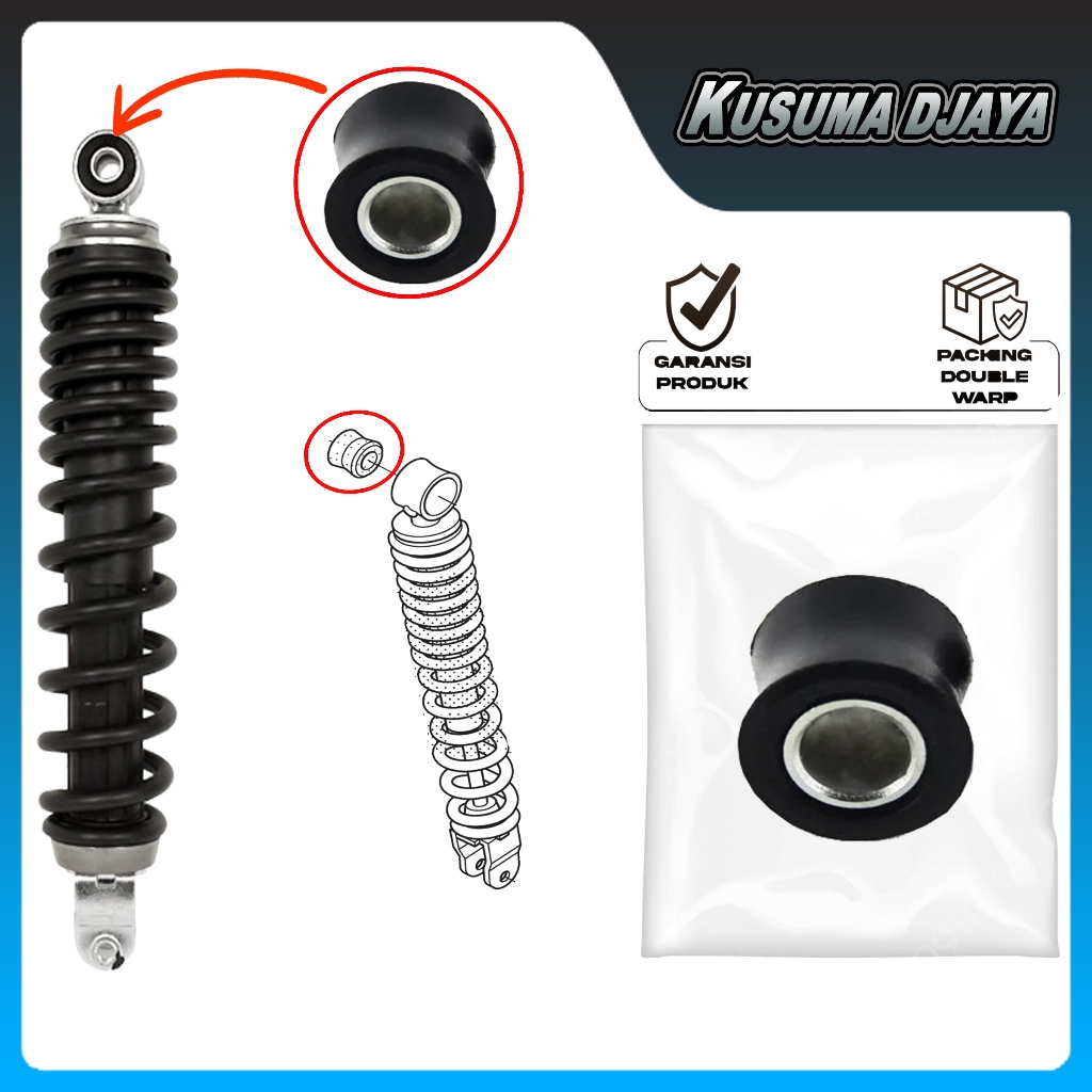 KARET BOSH DUDUKAN SHOCK BELAKANG BEAT SCOOPY VARIO 110 KARBU/FI/ESP SATUAN