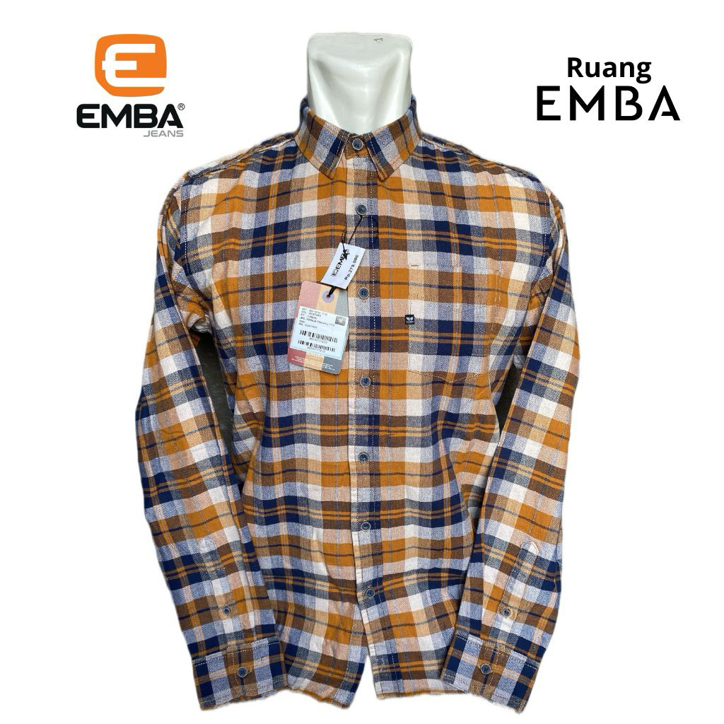 EMBA - Kemeja Pria EMBA Lengan Panjang