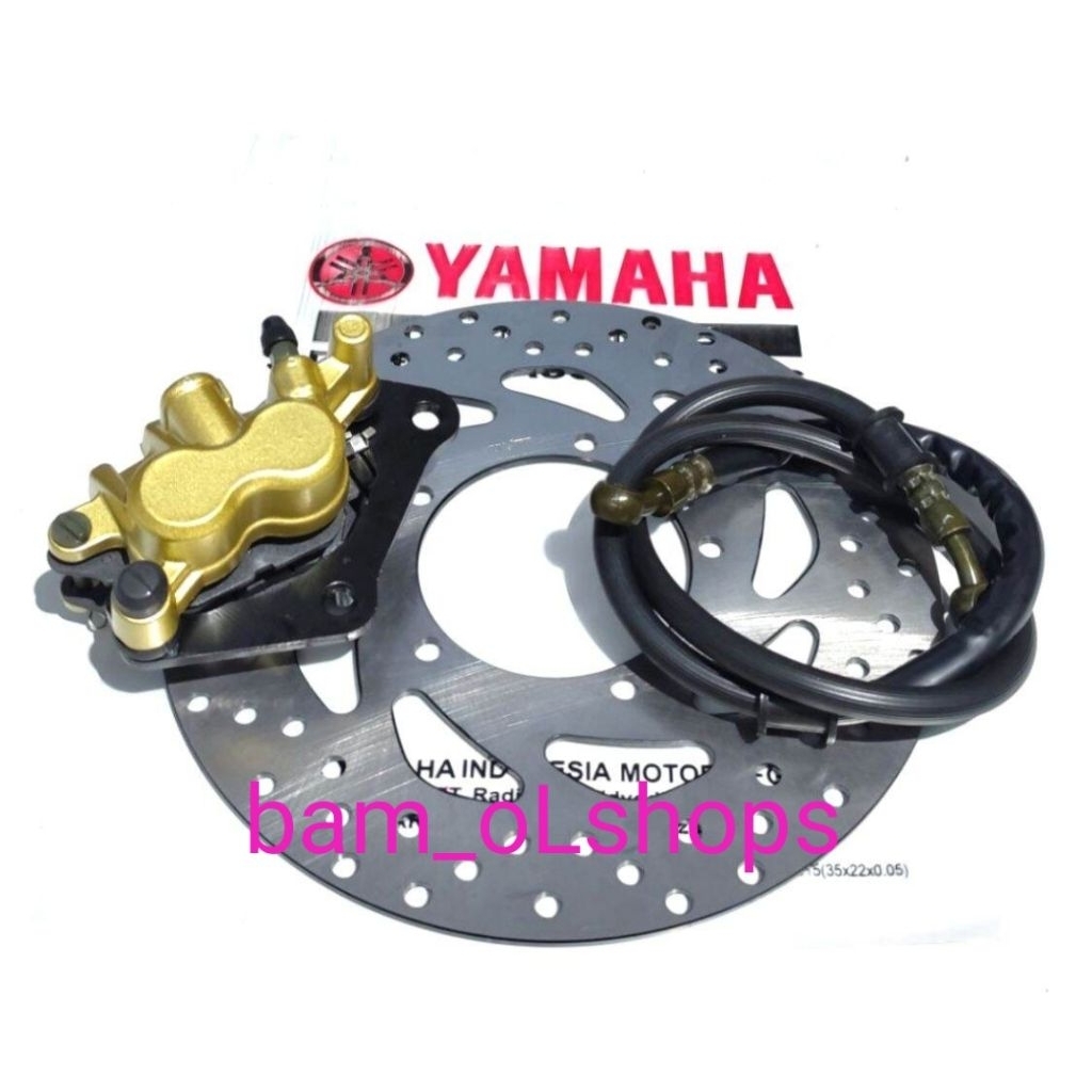 selang rem+piringan cakram depan+kaliper depan Yamaha Vixion,Vixion new