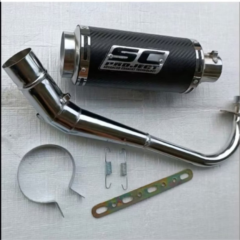 KNALPOT SC PROJECT SEMUA MOTOR BEBEK PNP BASS GACOORRR SARINGAN FULL