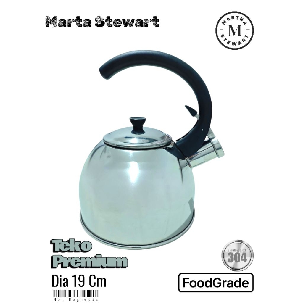 Teko Siul stainless steel Export Quality stainless tebal