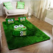 Kasur Lantai Bulu Rasfur Murah Free 2 Bantal 1 Guling