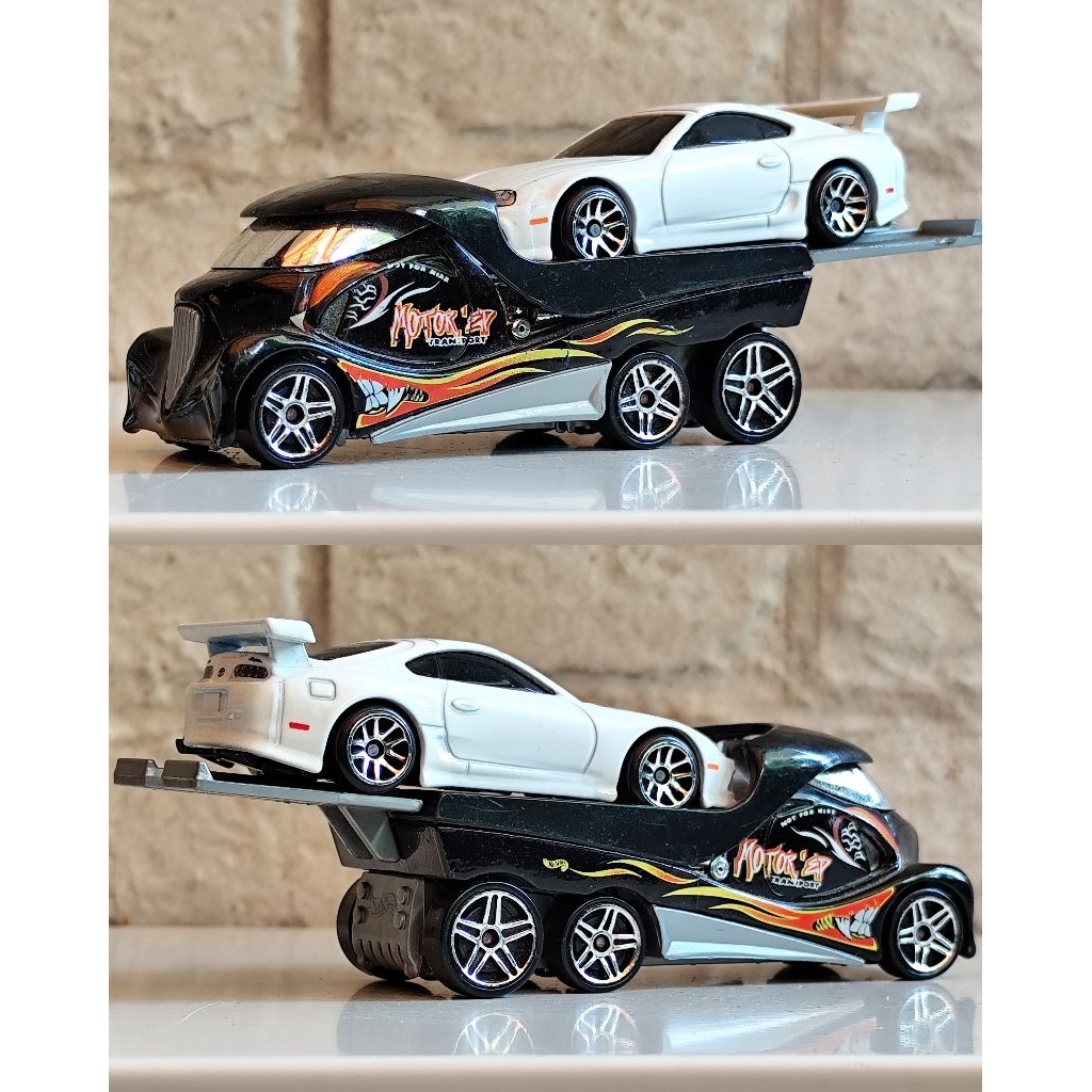 Hotwheels Truck Cabbin Fever Towing Loose Rare