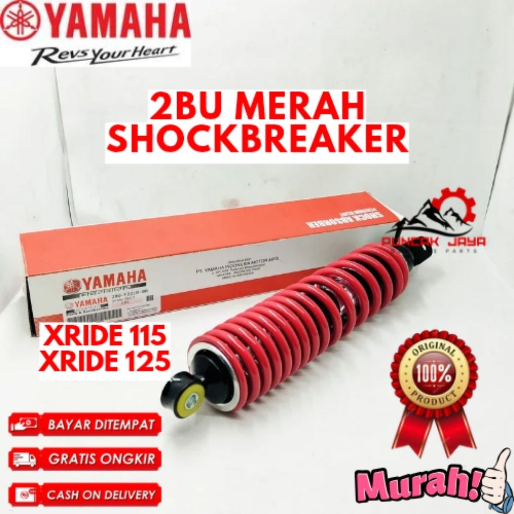 SHOCKBREAKER ORIGINAL YAMAHA KODE 2BU PUTIH, SHOCKBREAKER XRIDE 115, SHOCKBREAKER XRIDE 125