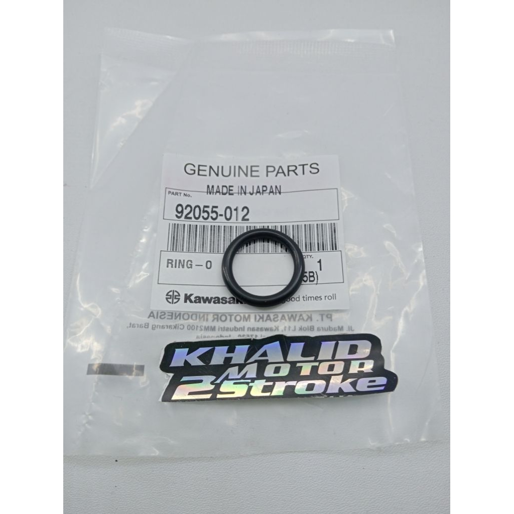 RING O KARET ORING SIL TUTUP OLI MESIN NINJA R NINJA SS NINJA RR 92055-012 ORIGINAL KAWASAKI NINJA D